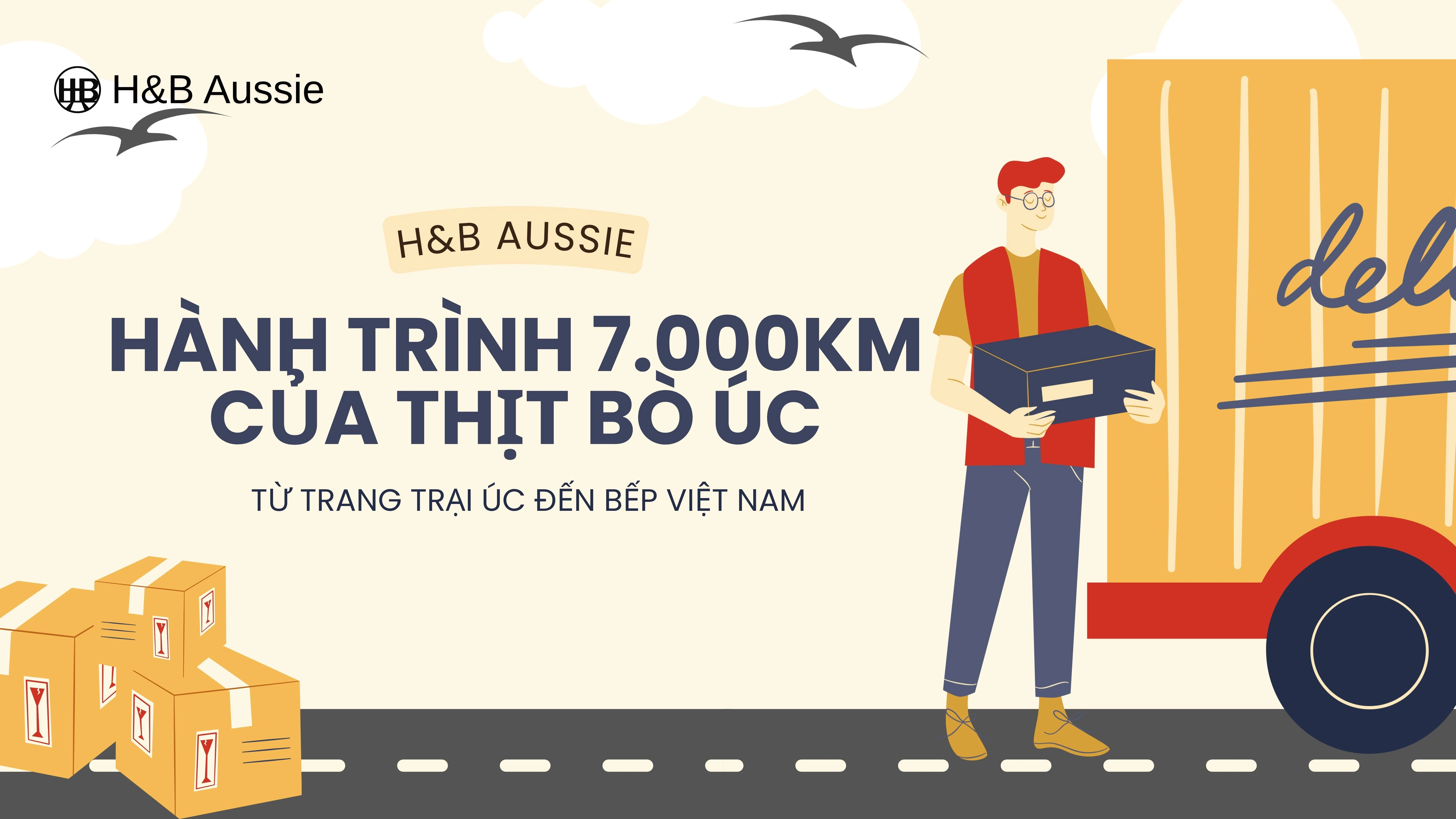 TỪ TRANG TRẠI ÚC ĐẾN BẾP VIỆT NAM: HÀNH TRÌNH 7.000KM CỦA THỊT BÒ ÚC NHẬP KHẨU TRỰC TIẾP